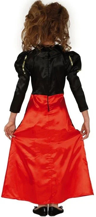 Disfraz de Reina de Corazones Presumida para Niña Reina de Corazones Guirca